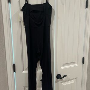 All in Motion Black Jumpsuit